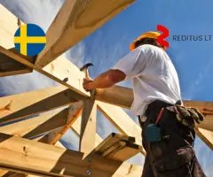 Plataus profilio statybininkas – darbas Švedijoje (1932)