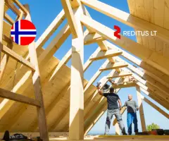 Plataus profilio statybininkas – darbas Norvegijoje (1972)