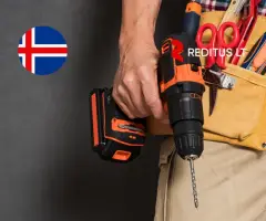 Plataus profilio statybininkai – darbas Islandijoje (1997)