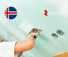 Gipso kartono montuotojas – darbas Islandijoje (2005)