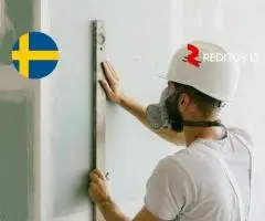 Gipso kartono montuotojas – darbas Švedijoje (2015)