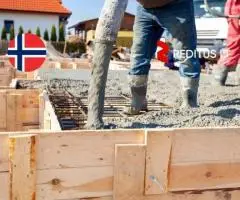 Betonuotojai – klojinių montuotojai – darbas Norvegijoje (2017)