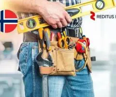 Pastatų ir įrangos priežiūros darbuotojas – darbas Norvegijoje (2023)