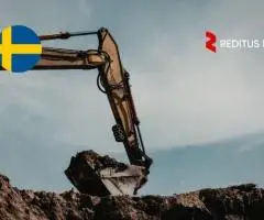 Ekskavatoriaus operatorius – darbas Švedijoje (2029)